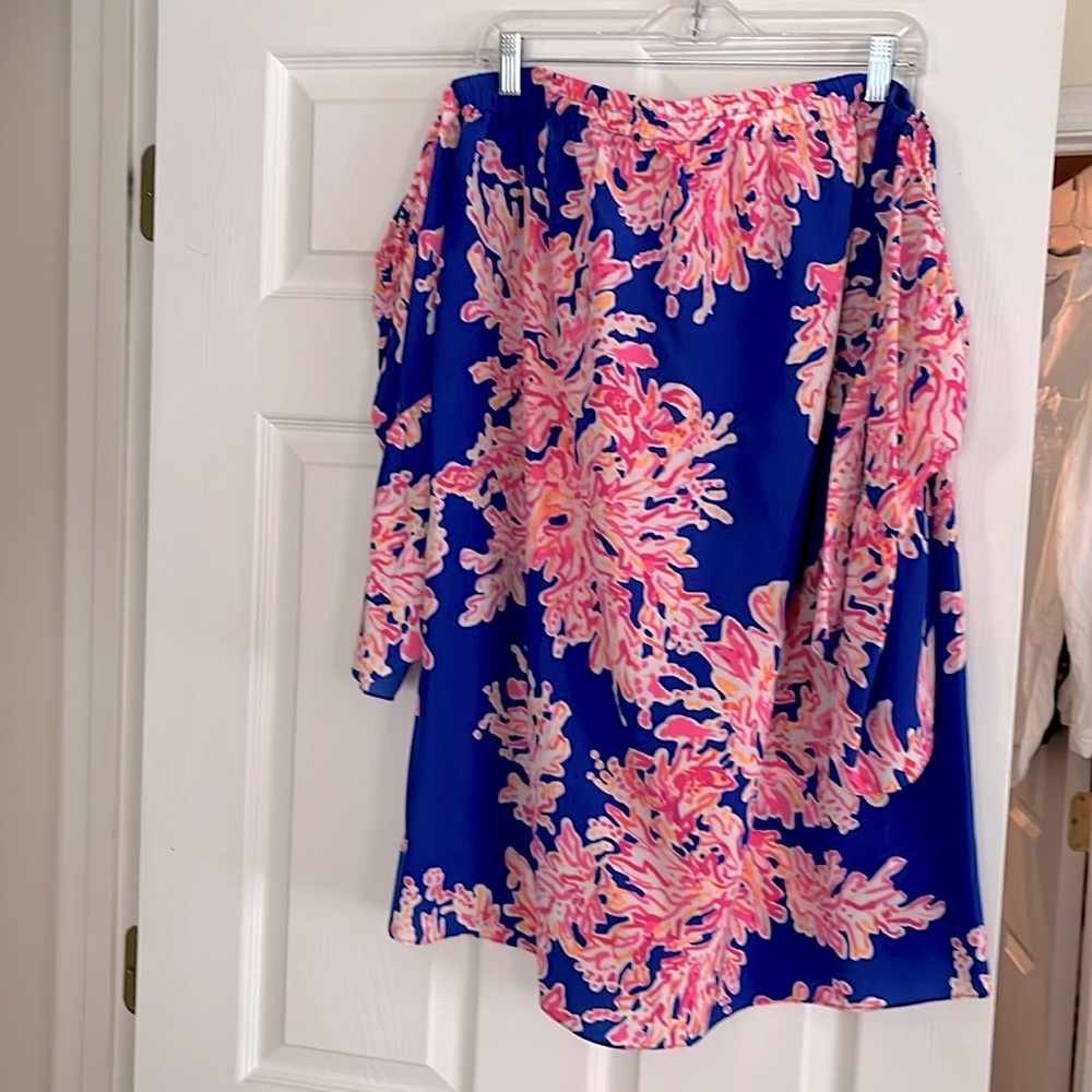 Lilly Pulitzer strapless dress